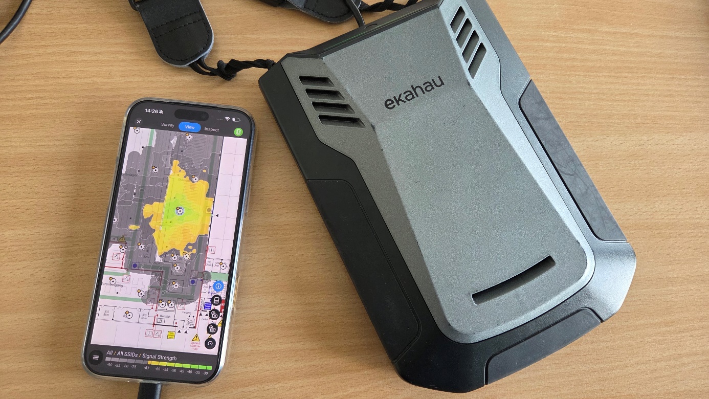 Ekahau Sidekick und WLAN-Heatmap